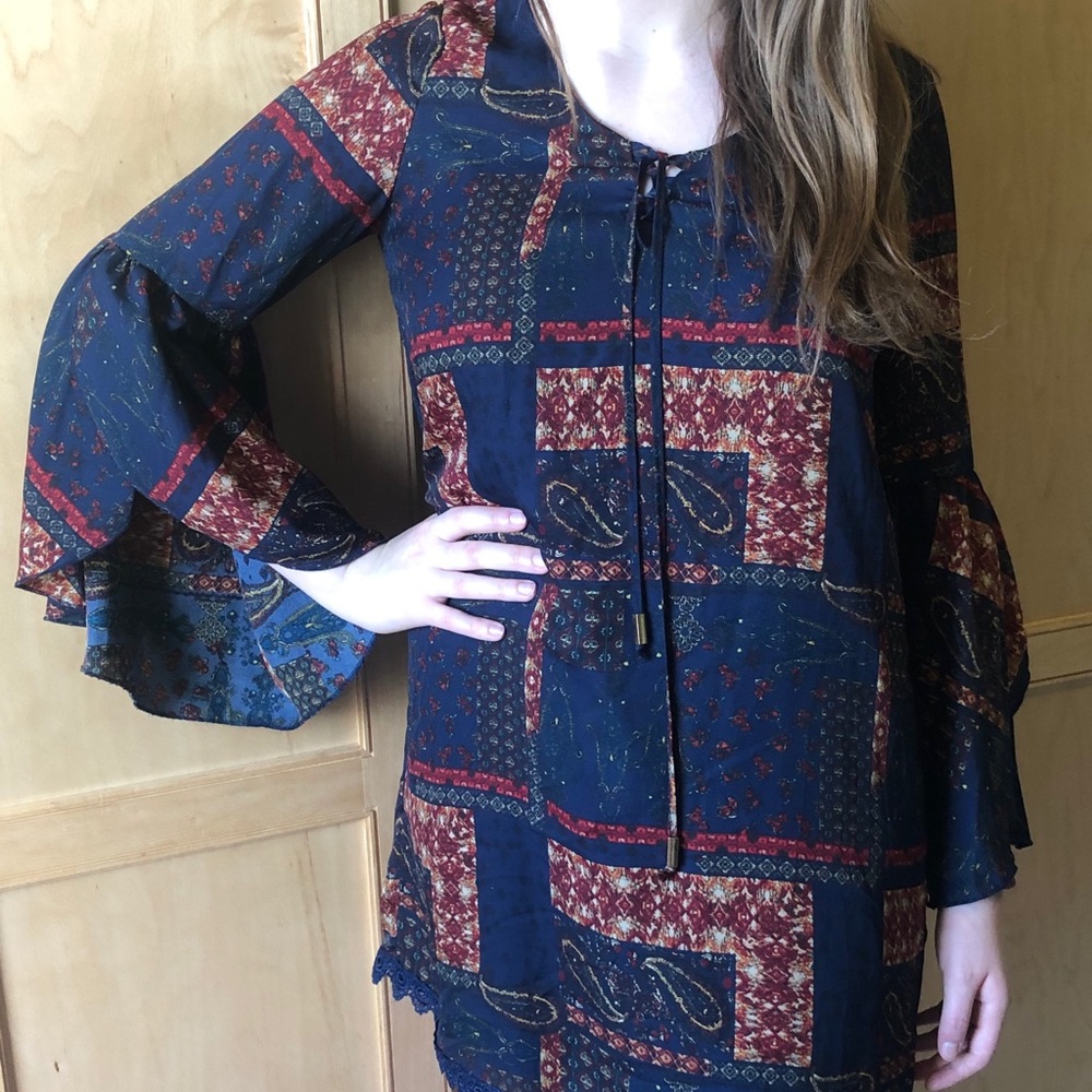 Paisley patterned dress 🥀